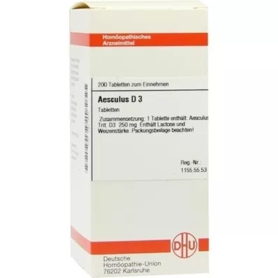 Aesculus D 3, 200 st