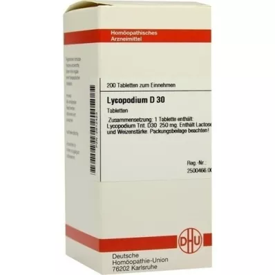 Lycopodium D30, 200 st Lycopodium D30, 200 st