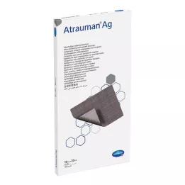 ATRAUMAN Ag 10x20 cm steriele kompressen, 10 stuks