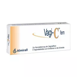 VAGI C Fem vaginale tabletten, 6 stuks