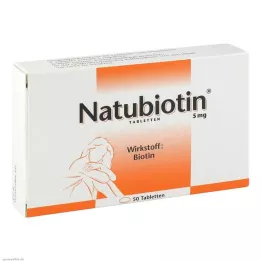 NATUBIOTIN Tabletten, 50 stuks