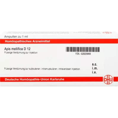 APIs Mellifica D12, 10x1 ml APIs Mellifica D12, 10x1 ml