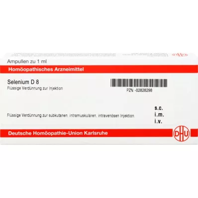 Selenium D 8, 10x1 ml Selenium D 8, 10x1 ml