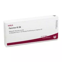 PANCREAS GL D 6 ampullen, 10X1 ml