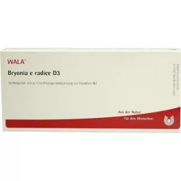 BRYONIA e radice d 3 ampullen, 10x1 ml