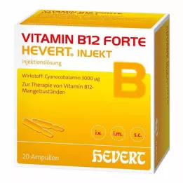 VITAMIN B12 HEVERT forte Injekt ampullen, 20X2 ml