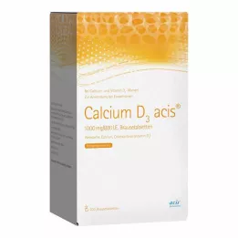 CALCIUM D3 ACIS 1000 mg/880 d.w.z. Jumper -tabletten, 100 st