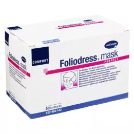 FOLIODRESS masker Comfort perfect groen OP-Maskers, 50 stuks