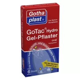 GOTAC Wondfolie met gelpad, 6 stuks