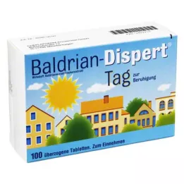 BALDRIAN DISPERT Tag-omhulde tabletten, 100 stuks