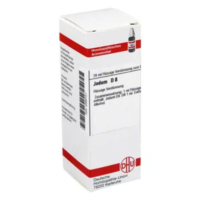 JODUM D 8 Verdunning, 20 ml