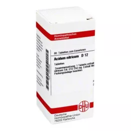 ACIDUM NITRICUM D 12 tabletten, 80 stuks