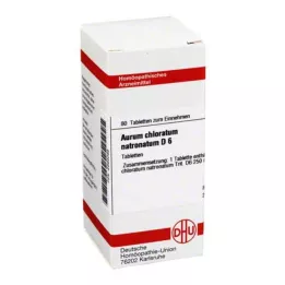 AURUM CHLORATUM NATRONATUM D 6 tabletten, 80 stuks