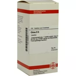 CHINA D 6 tabletten, 200 st