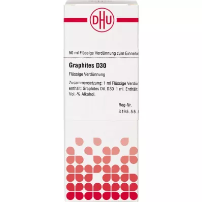 GRAPHITES D 30 verdunning, 50 ml GRAPHITES D 30 verdunning, 50 ml