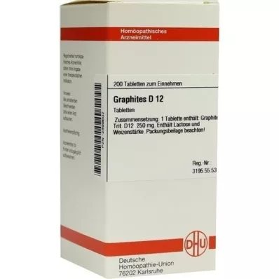 GRAPHITES D 12 tabletten, 200 st GRAPHITES D 12 tabletten, 200 st