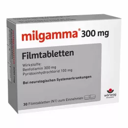 MILGAMMA 300 mg filmomhulde tabletten, 30 stuks