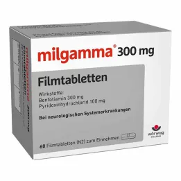 MILGAMMA 300 mg filmomhulde tabletten, 60 stuks