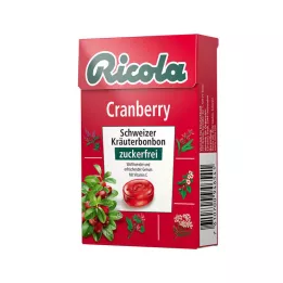 RICOLA O.Z.Box Cranberry Candies, 50 g