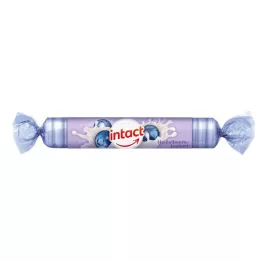 INTACT Dextrose Roll Blauwe Bessen Yoghurt, 40 g