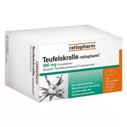 TEUFELSKRALLE-RATIOPHARM Filmomhulde tabletten, 200 stuks