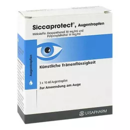 SICCAPROTECT Oogdruppels, 3X10 ml