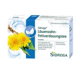 SIDROGA Paardenbloem theefilterzakjes, 20X1.5 g