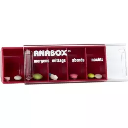 ANABOX Daily Box Red, 1 st