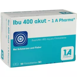 IBU 400 AKUT-1A Farma-gecoate tabletten, 50 st