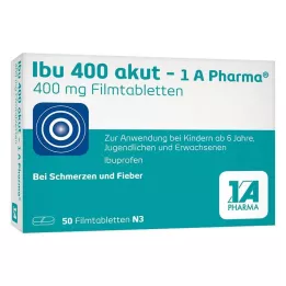 IBU 400 akut-1A Pharma filmomhulde tabletten, 50 stuks