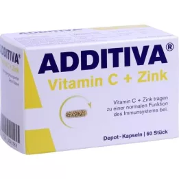 ADDITIVA Vitamine C Depot 300 mg capsules, 60 st