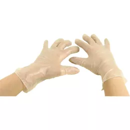HANDSCHUHE Latex niet-steriel poedervrij groot, 100 stuks