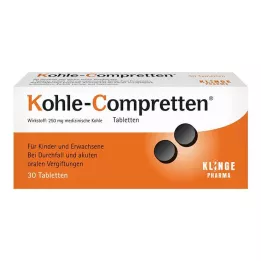 KOHLE Compretten tabletten, 30 stuks