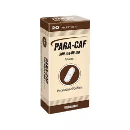PARA CAF 500 mg/65 mg tabletten, 20 stuks