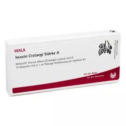ISCUCIN crataegi Sterkte A Ampullen, 10X1 ml