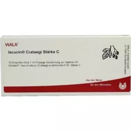 ISCUCIN crataegi Strength C Ampullen, 10X1 ml