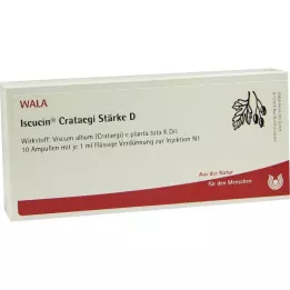 ISCUCIN crataegi Sterkte D Ampullen, 10X1 ml