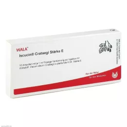 ISCUCIN crataegi Strength E Ampullen, 10X1 ml