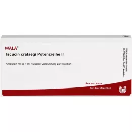 ISCUCIN crataegi potentie serie II ampullen, 10X1 ml