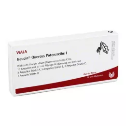 ISCUCIN Quercus potentie serie I ampullen, 10X1 ml
