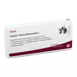 ISCUCIN salicis potentie serie I ampullen, 10X1 ml