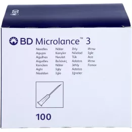BD MICROLANCE Canule 20 G 1 1/2 0,9x40 mm, 100 st