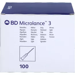 BD MICROLANCE Canule 18 G 1 1/2 40 mm trans., 100 st