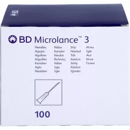 BD MICROLANCE Canule 26 G 3/8 0,45x10 mm, 100 stuks