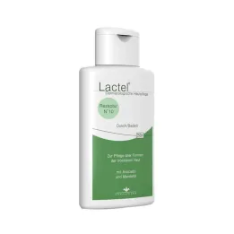 Lactel No.10 douche-/badolie, 250 ml