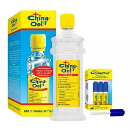 CHINA ÖL met 3 inhalatoren, 100 ml