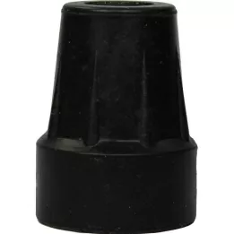 KRÜCKENKAPSEL 18/19 mm zwarte stalen inlaatbodem, 1 stuk