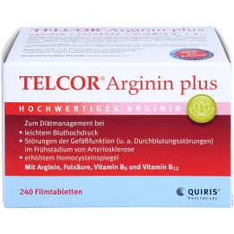 Telcor Arginine plus filmtabletten, 240 st
