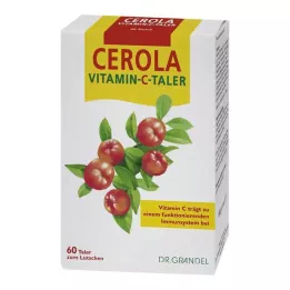CEROLA Vitamine C Taler Grandel, 60 stuks