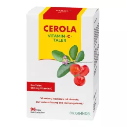 CEROLA Vitamine C Taler Grandel, 96 stuks